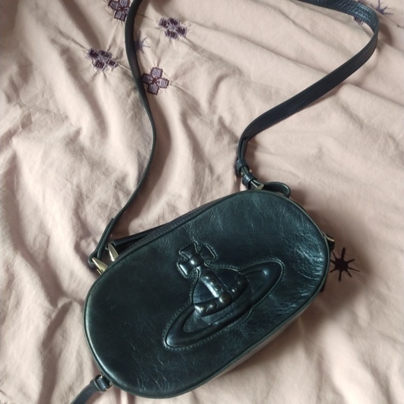 Vivienne Westwood  Kathy Oval Crossbody Bag in Blue - Picture 2 of 9